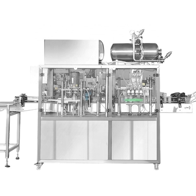 Food Canning Machine Seltzer Water Energy Drink Craft Fully Automatic Aluminum Beer Tin Can Capping Machinery